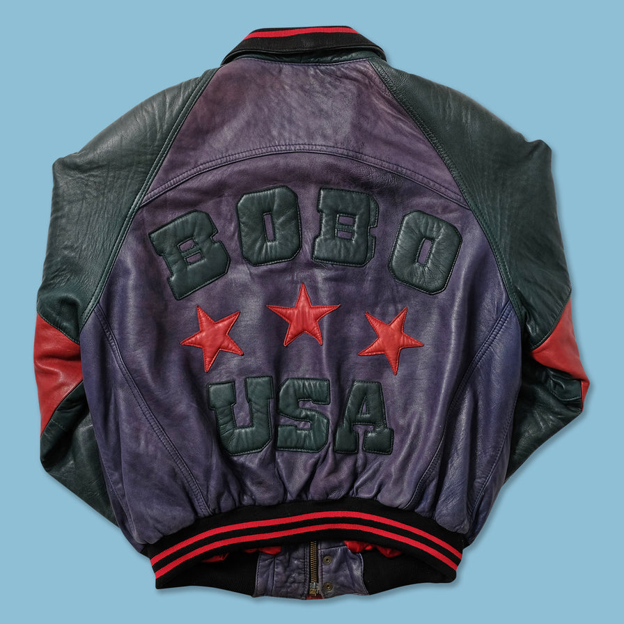 Vintage Leather Jacket Large - Double Double Vintage