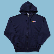 Vintage Nascar Zip Hoody Large - Double Double Vintage