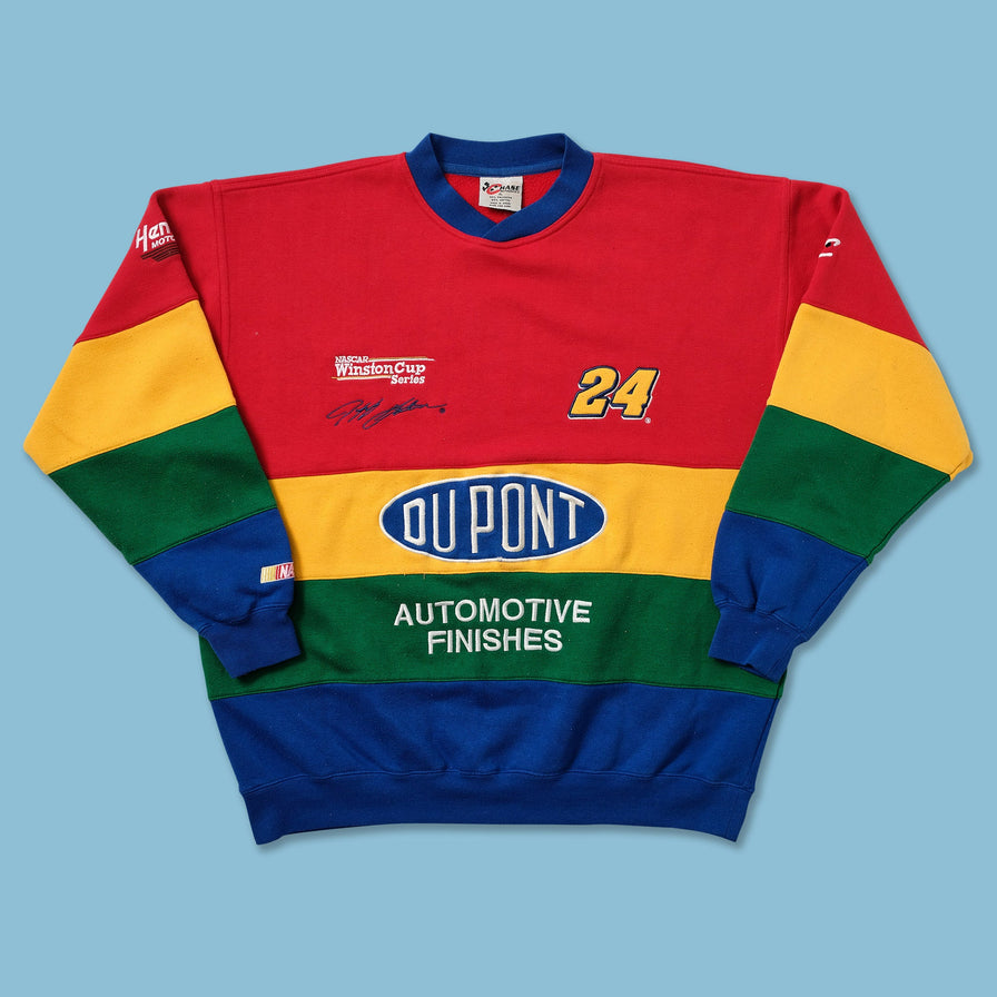 Vintage Dupont Jeff Gordon Racing Sweater XLarge - Double Double Vintage