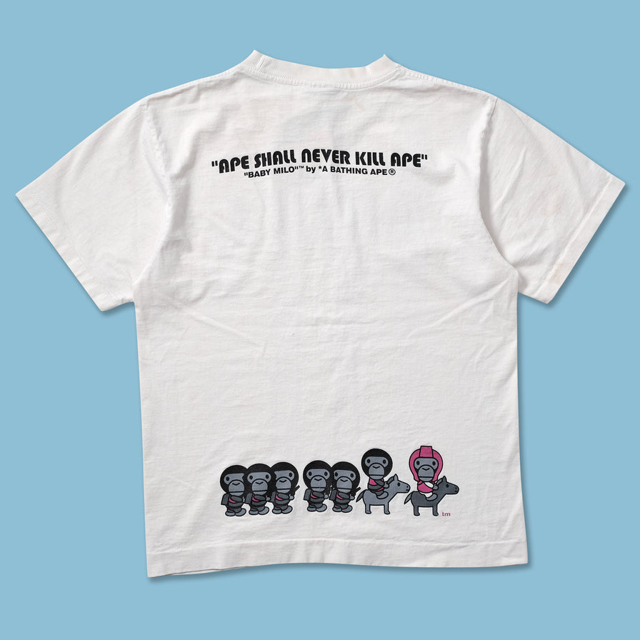 Women's Bape Baby Milo T-Shirt Small - Double Double Vintage