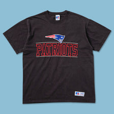 Vintage Russell Athletic New England Patriots T-Shirt Large - Double Double Vintage