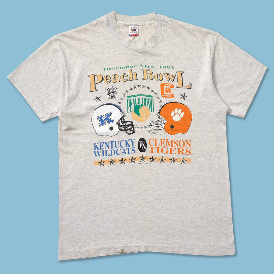 1993 Peach Bowl T-Shirt Large - Double Double Vintage