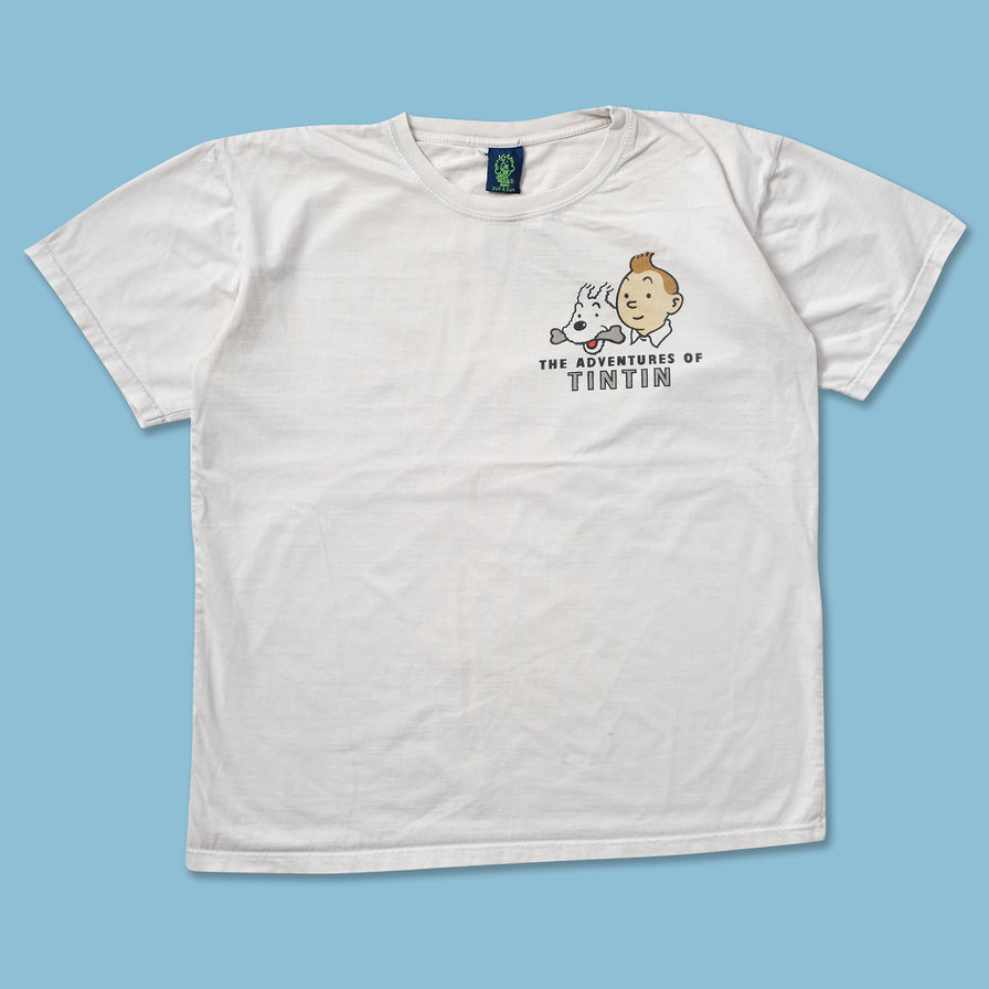Vintage Tin Tin The Black Island T-Shirt XLarge - Double Double Vintage