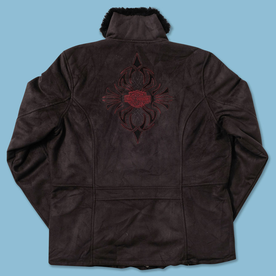 Women's Harley Davidson Velour Jacket Large