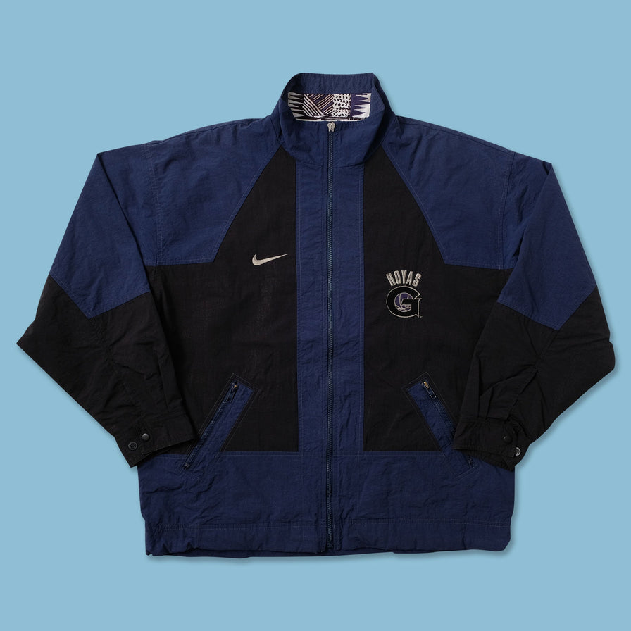 Vintage Nike Georgetown Hoyas Light Jacket Large - Double Double Vintage