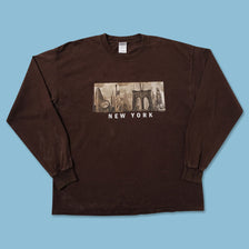Vintage New York Longsleeve XLarge - Double Double Vintage