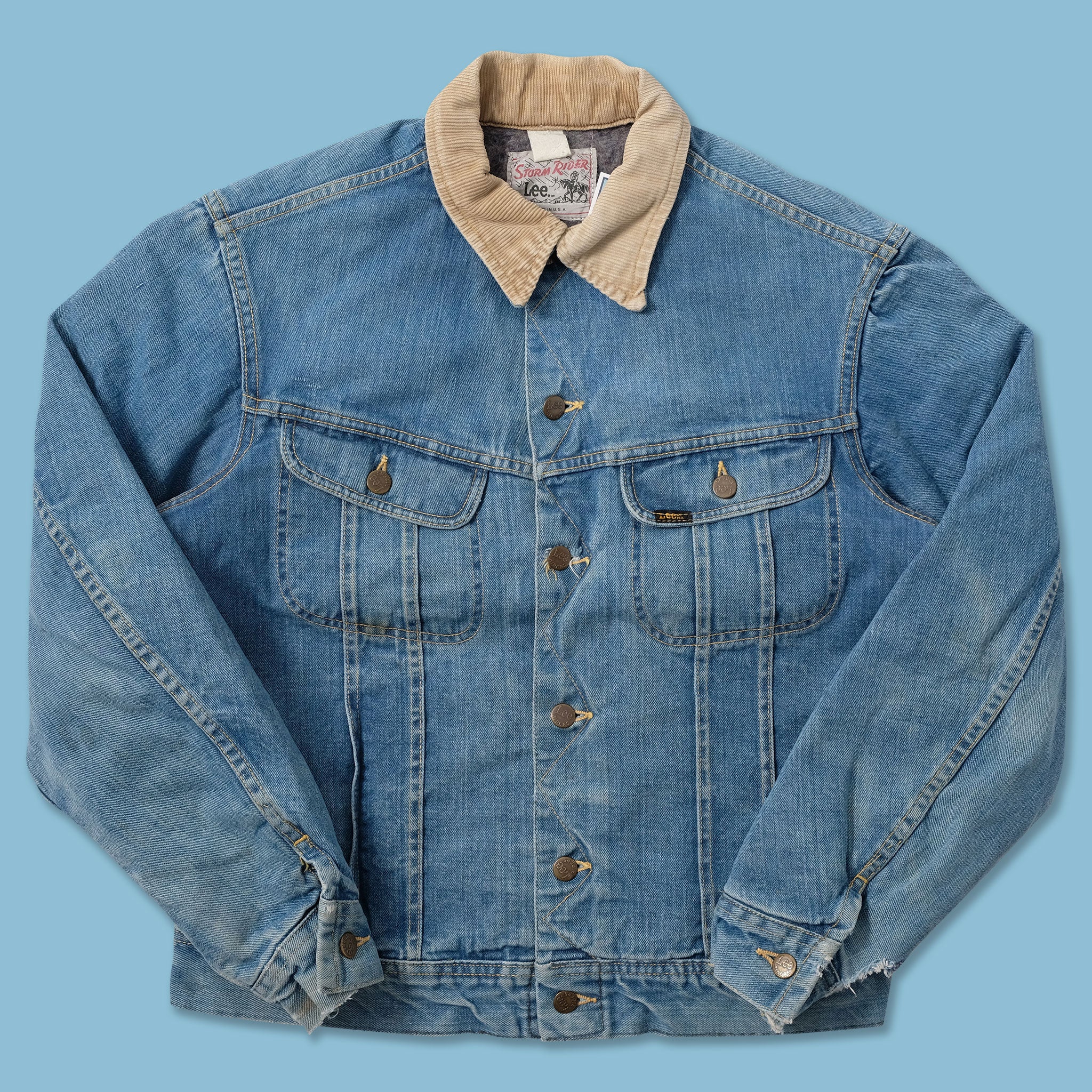 Vintage Lee Storm Rider Denim Jacket Medium | Double Double