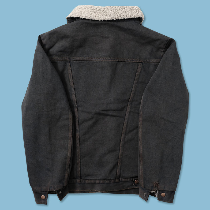 Vintage Wrangler Denim Sherpa Jacket Large - Double Double Vintage