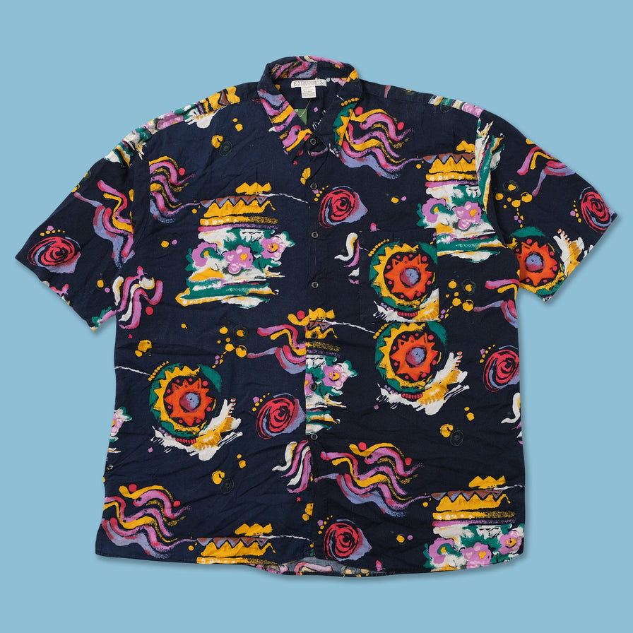 Vintage Pattern Shirt XXLarge 