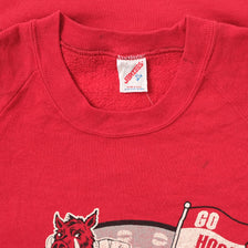 Vintage Arkansas Razorbacks Sweater Medium 