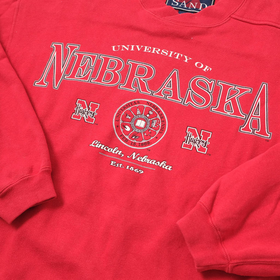 Vintage Nebraska Huskers Sweater XLarge 