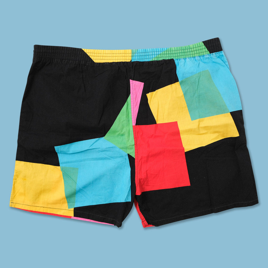 Vintage Pattern Shorts XLarge 