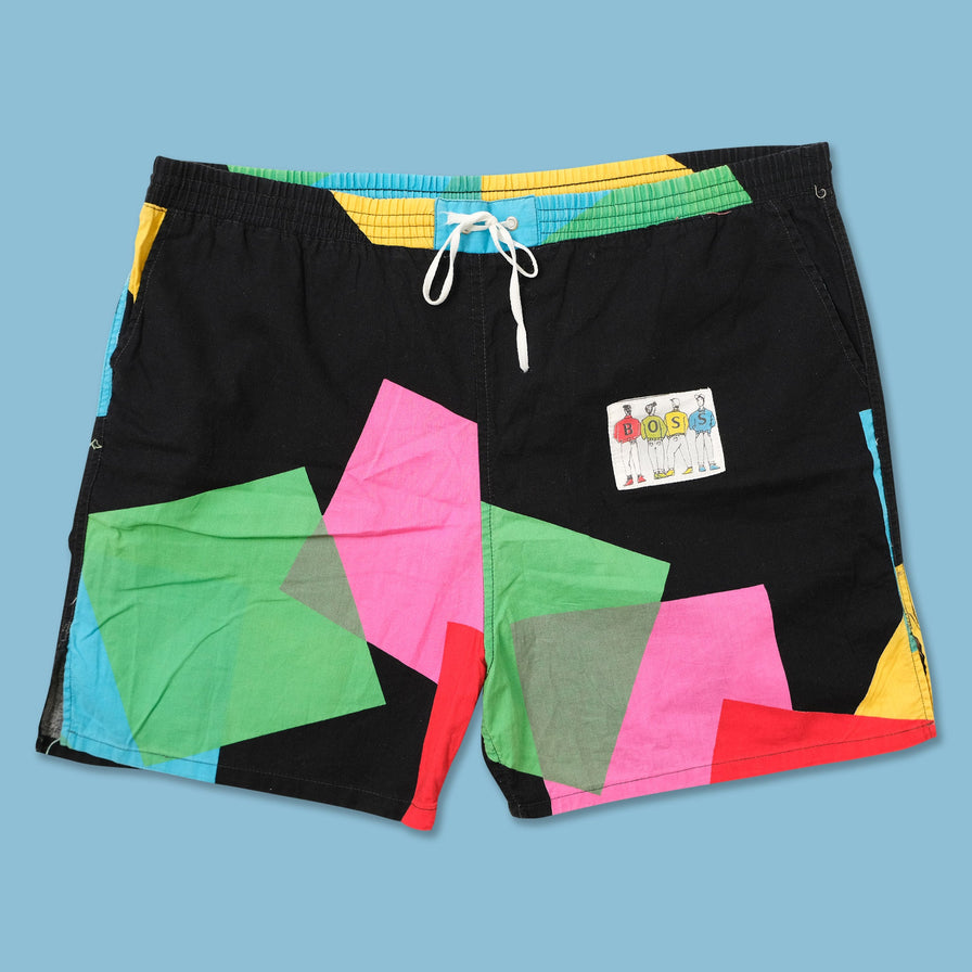 Vintage Pattern Shorts XLarge 