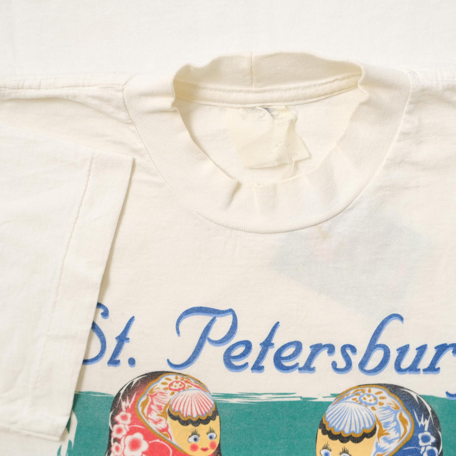 Vintage St. Petersburg T-Shirt Medium 