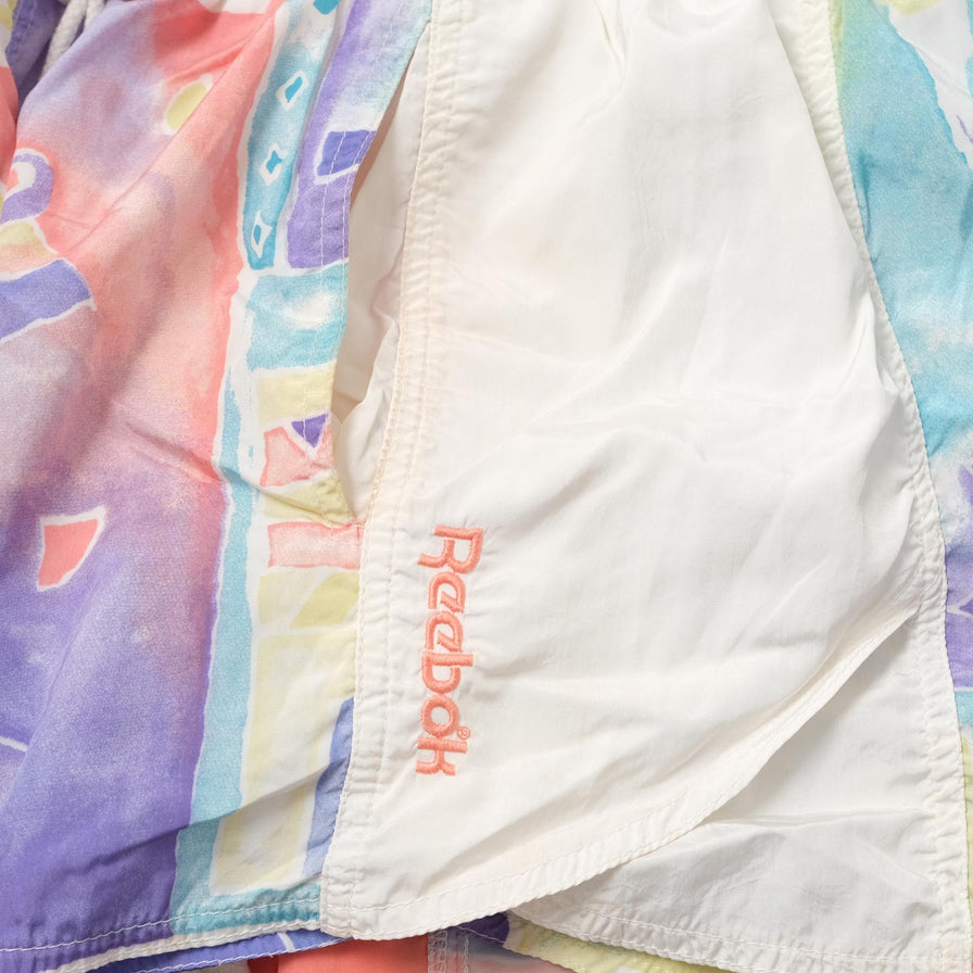Vintage Reebok Pattern Shorts Small 