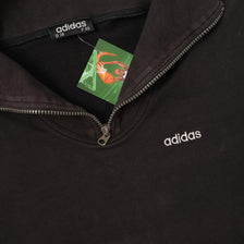 Vintage adidas Q-Zip Sweater Small 
