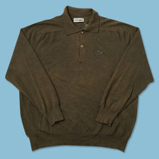 Vintage Lacoste Knit Sweater Medium 
