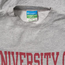 Vintage Champion Wisconsin Lacrosse Sweater Small 