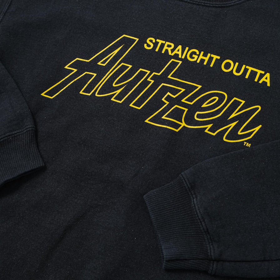 Vintage Oregon Ducks Straight Outta Autzen Sweater Small 