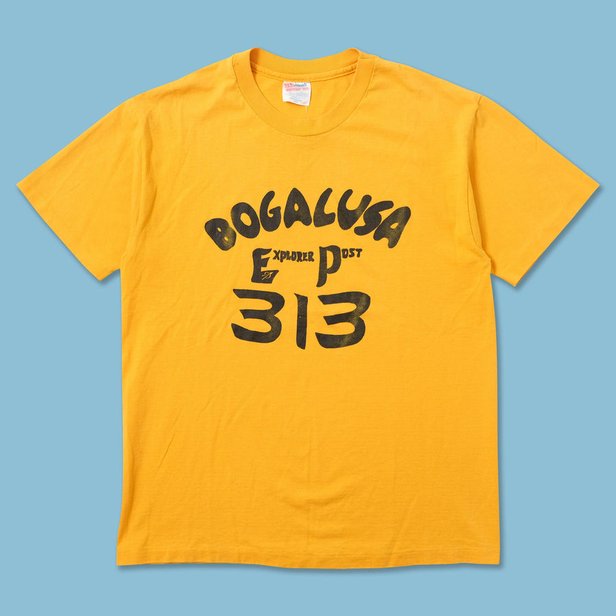 Vintage Bogalusa Explorer Post T-Shirt Medium 