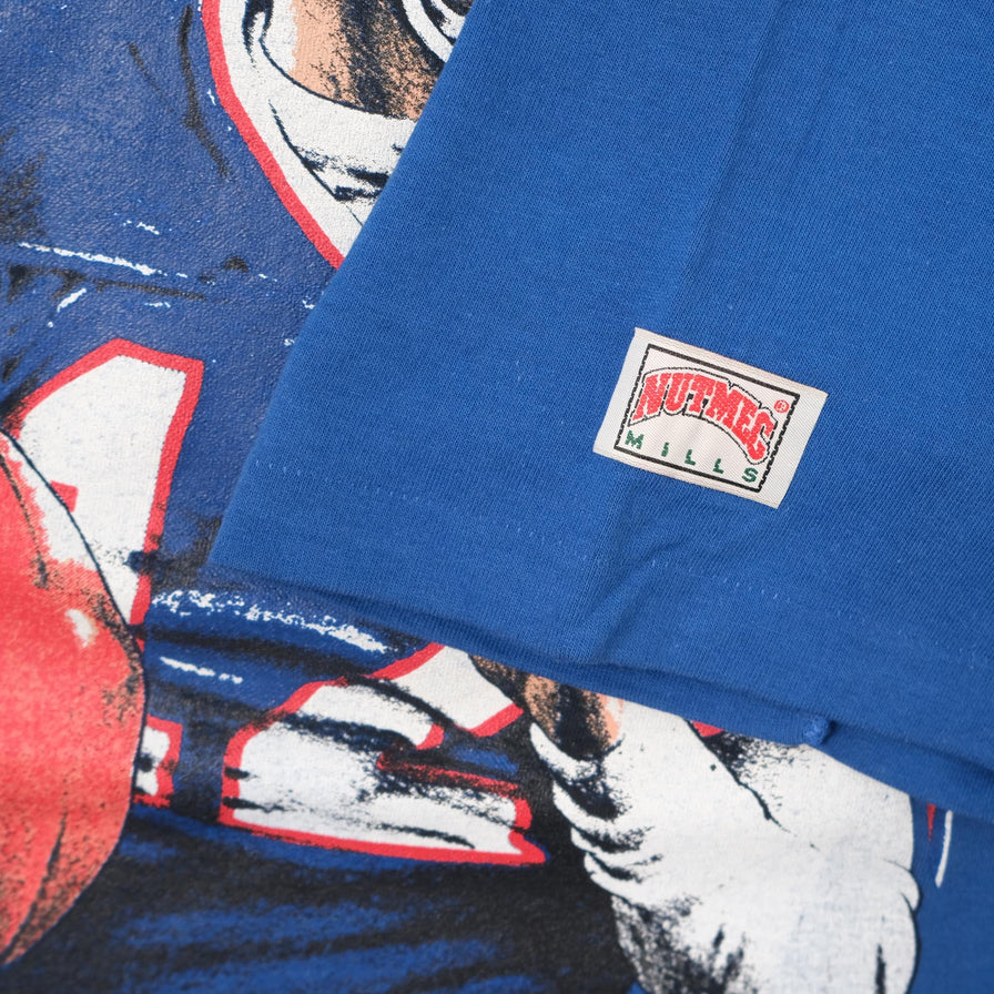 Vintage DS 1991 Jim Kelly Buffalo Bills T-Shirt Medium 