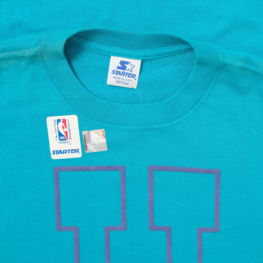 Vintage DS Starter Charlotte Hornets T-Shirt Medium 