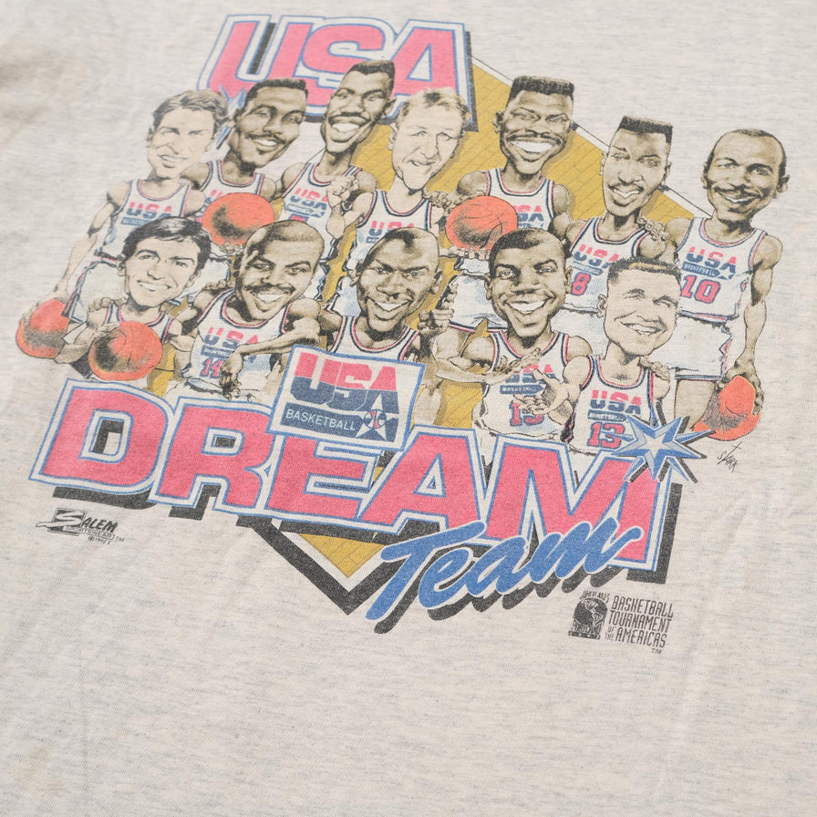 Vintage 1992 Dreamteam USA T-Shirt XLarge 