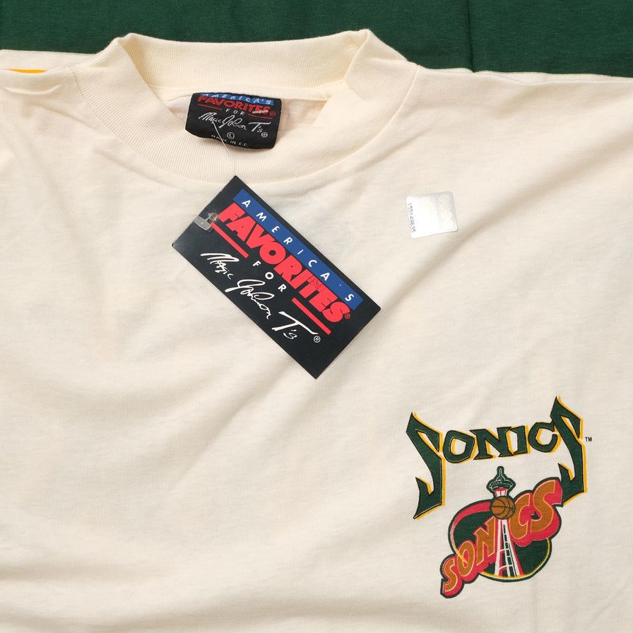 Vintage DS Seattle SuperSonics T-Shirt Large 
