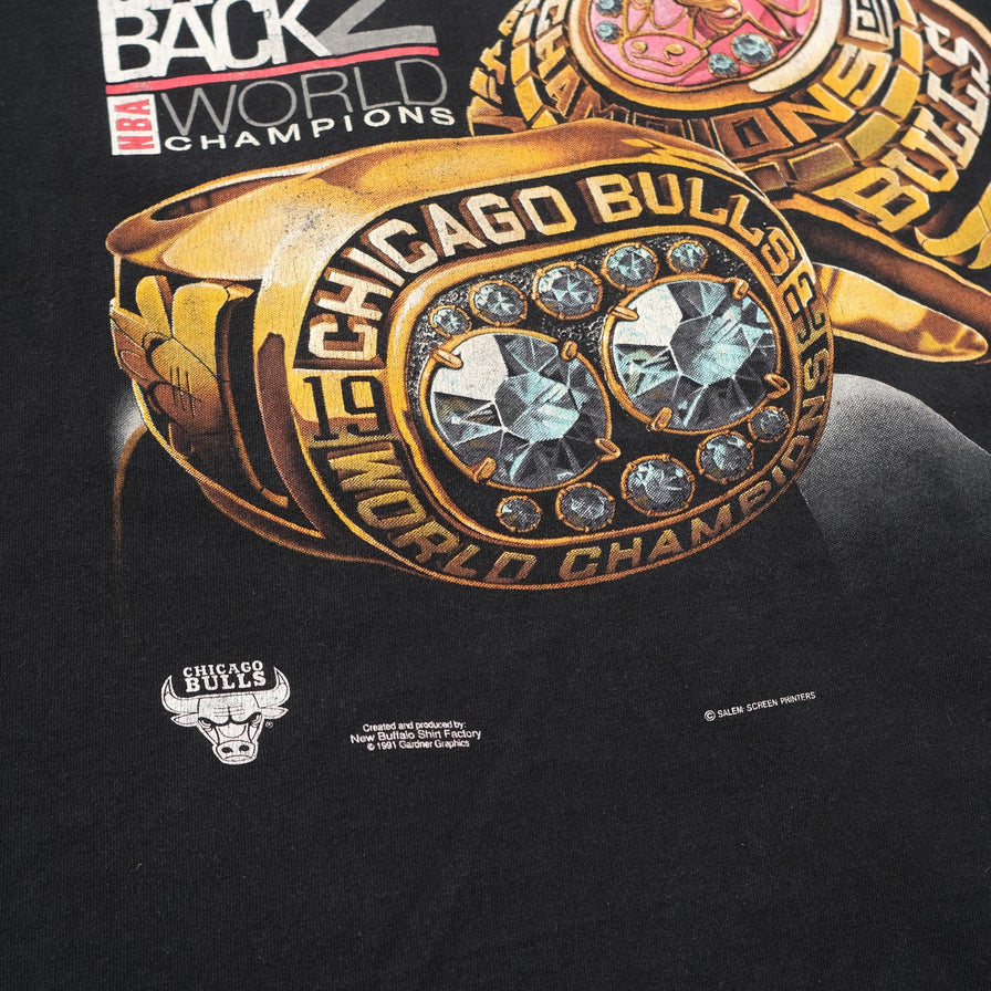 Vintage 1992 Chicago Bulls T-Shirt Medium 