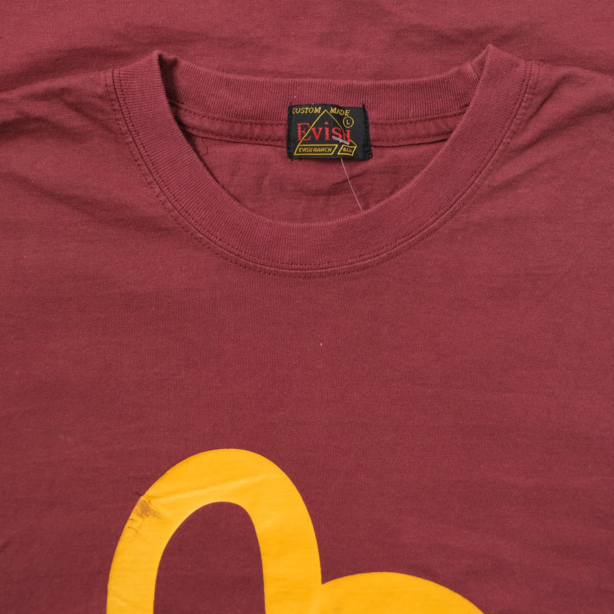 Vintage Evisu T-Shirt Large 