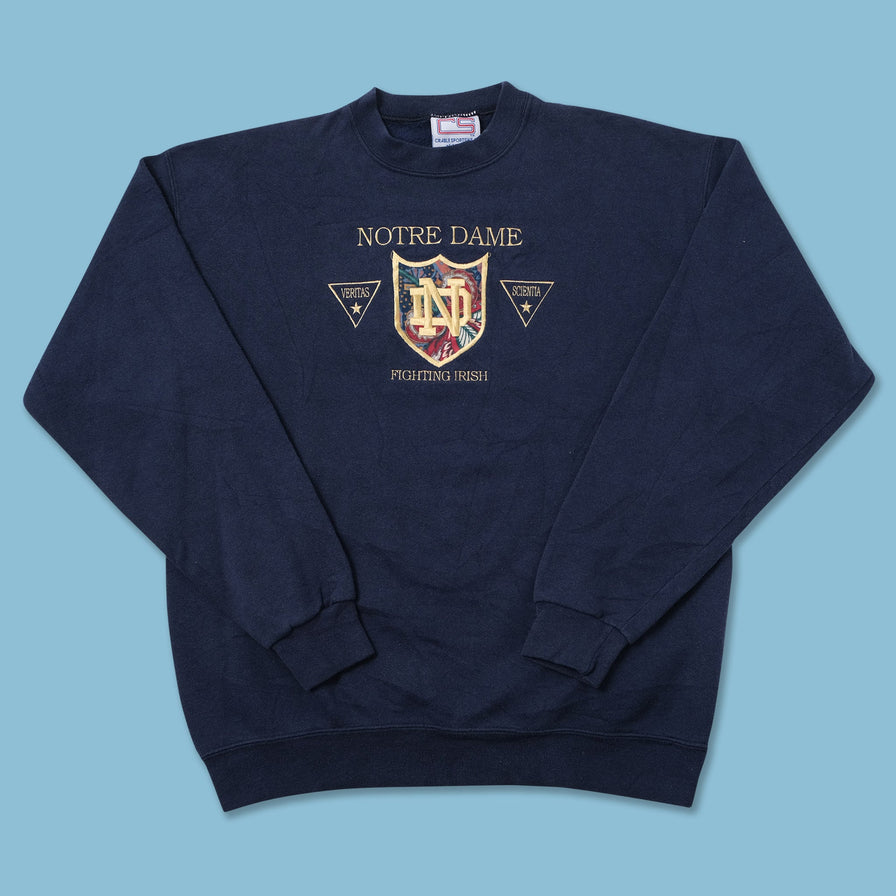 Vintage Notre Dame Fighting Irish Sweater Large 