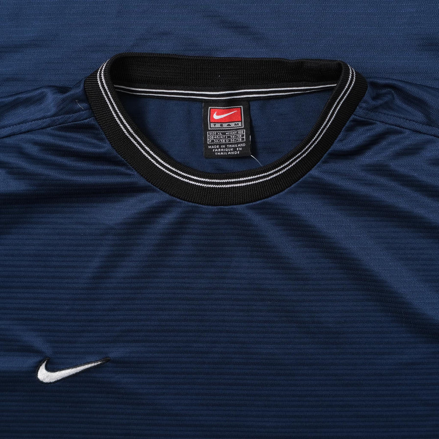 Vintage Nike Soccer Long Sleeve Jersey XLarge 
