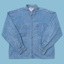Vintage Levis Denim Shirt Medium 