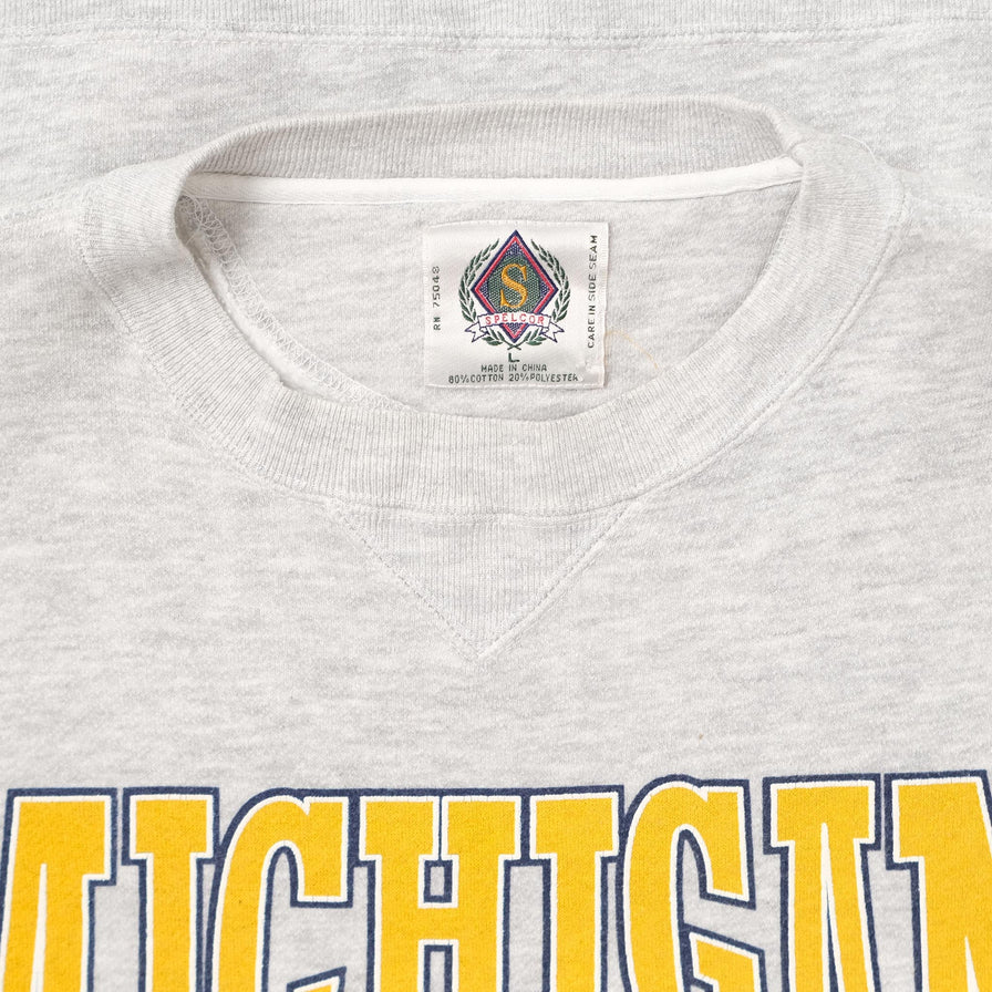 Vintage Michigan Wolverines Sweater Large 