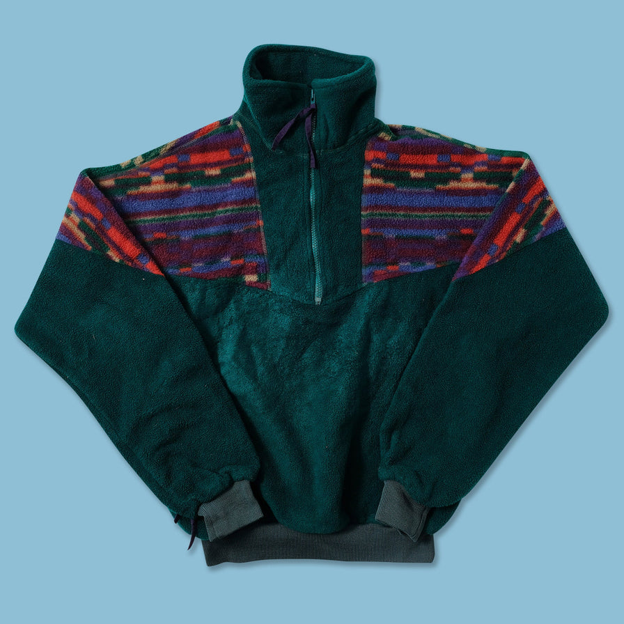 Vintage Women's Columbia Half Zip Fleece Small 