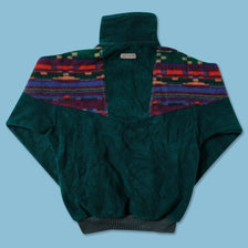 Vintage Women's Columbia Half Zip Fleece Small 