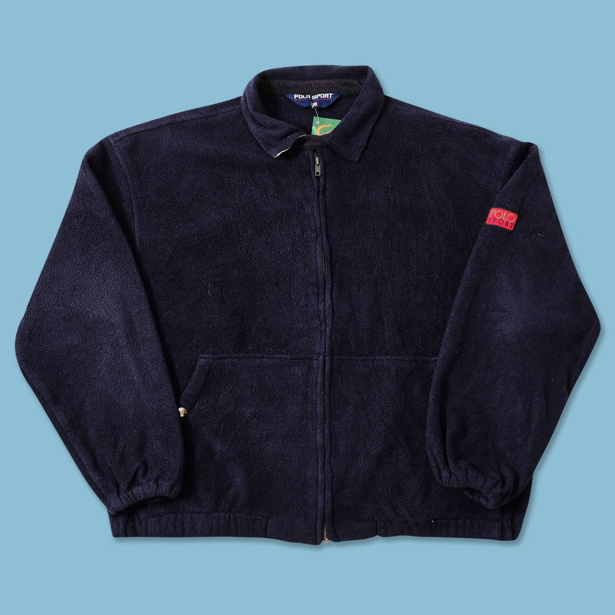 Vintage Polo Sport Fleece Jacket Large 