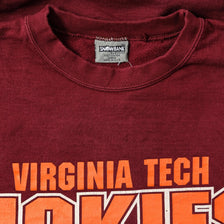 Vintage Virginia Tech Hokies Sweater Large 