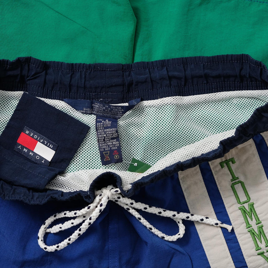 Vintage Tommy Hilfiger Swimming Shorts Large 