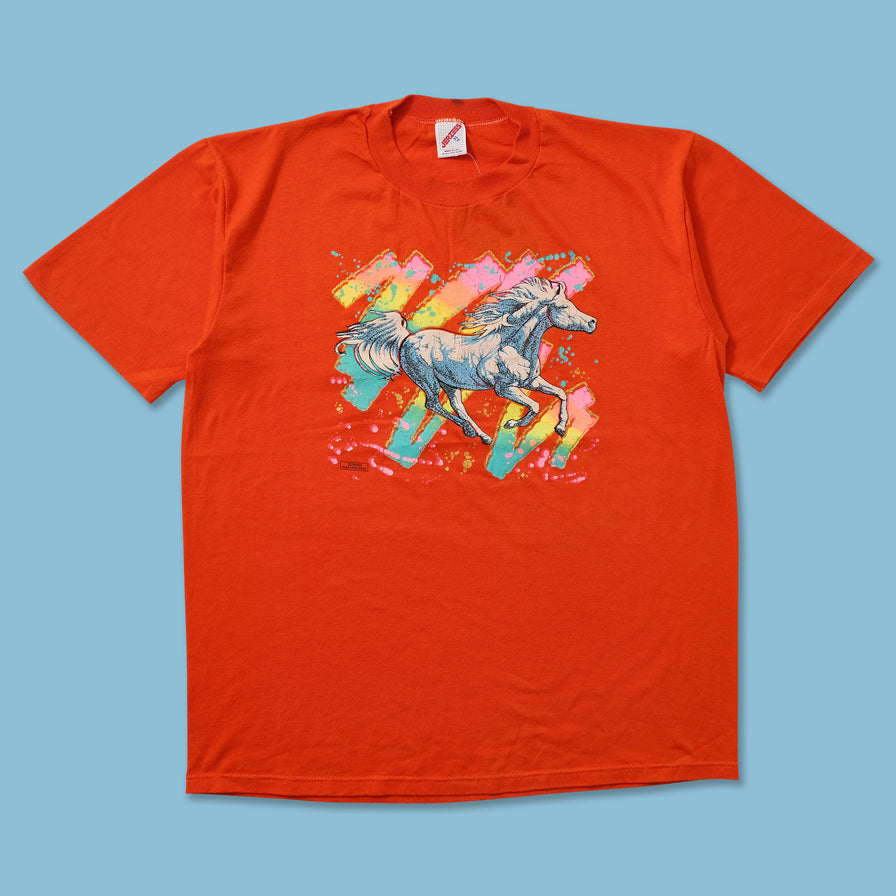 1990 Horse T-Shirt Large 
