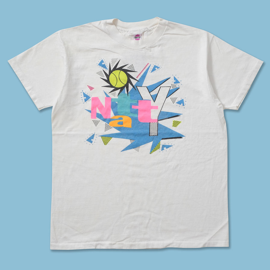 Vintage Natty Tennis T-Shirt Medium 
