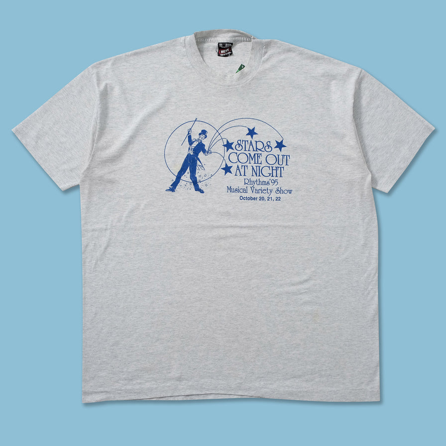 1995 Rhythms Musical Variety Show T-Shirt XXL 