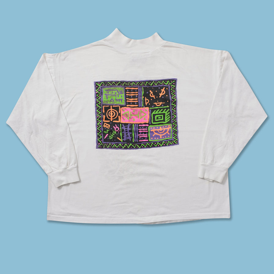 Women's Mock Neck Longsleeve Large 