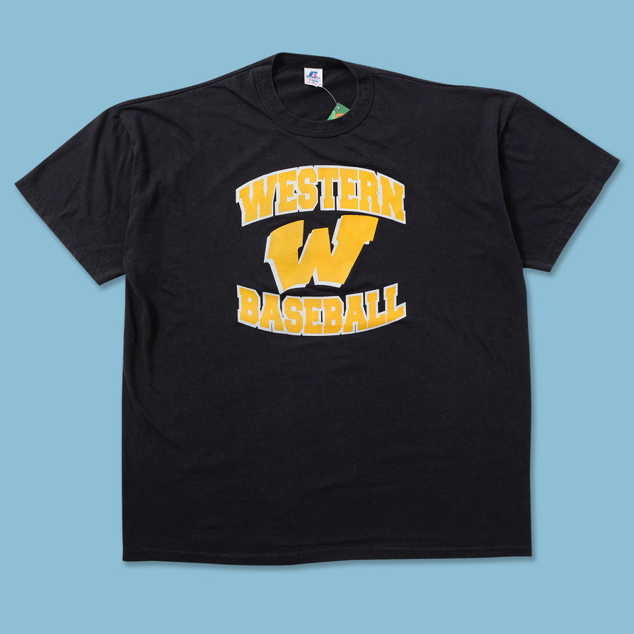 Vintage Russell Athletic Western Baseball T-Shirt XLarge 
