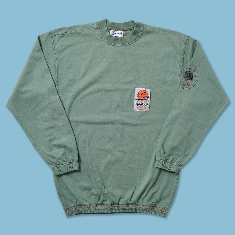 Vintage Reebok The Pump Sweater Large 