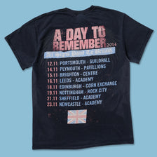 2014 A Day To Remember T-Shirt Medium - Double Double Vintage