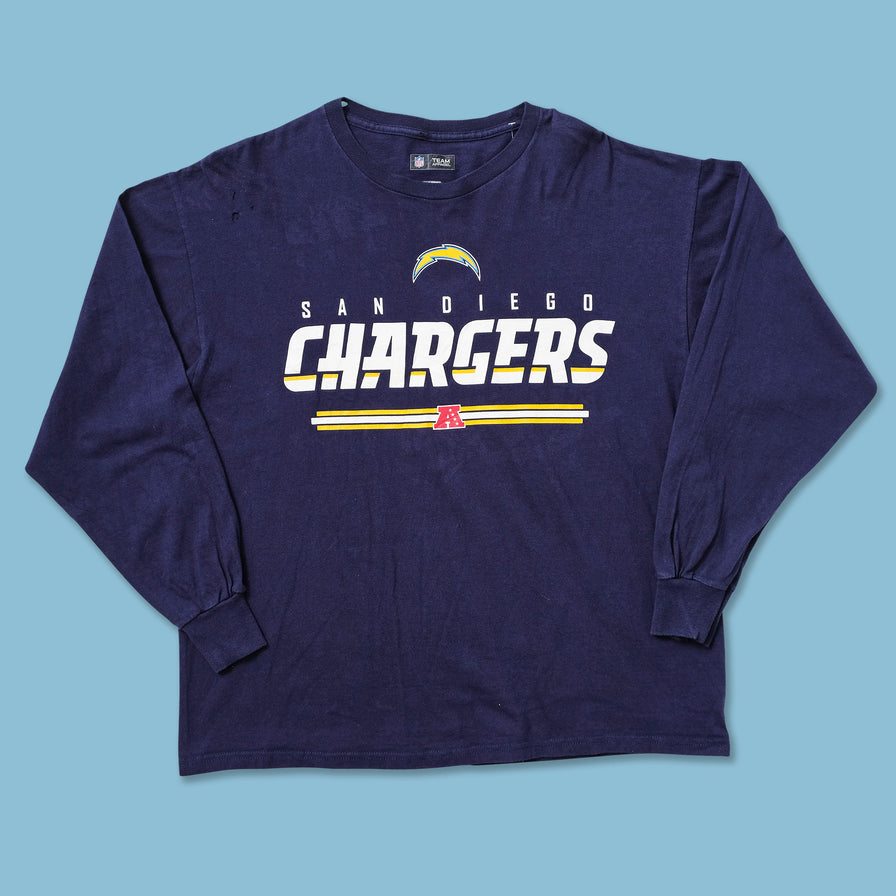 San Diego Chargers Longsleeve Large - Double Double Vintage