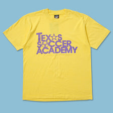Vintage Texas Soccer Academy T-Shirt Medium - Double Double Vintage
