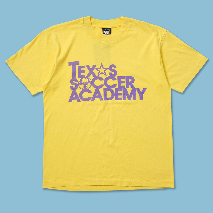 Vintage Texas Soccer Academy T-Shirt Medium - Double Double Vintage