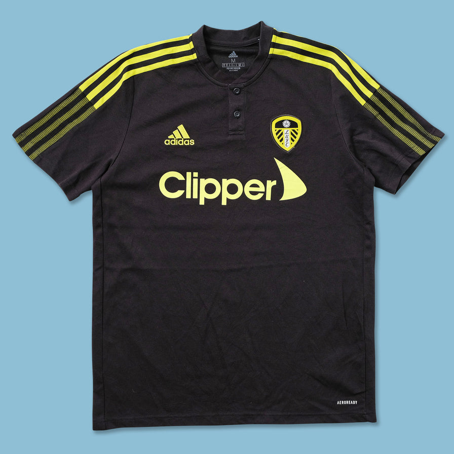 adidas Leeds United Training Jersey Medium - Double Double Vintage